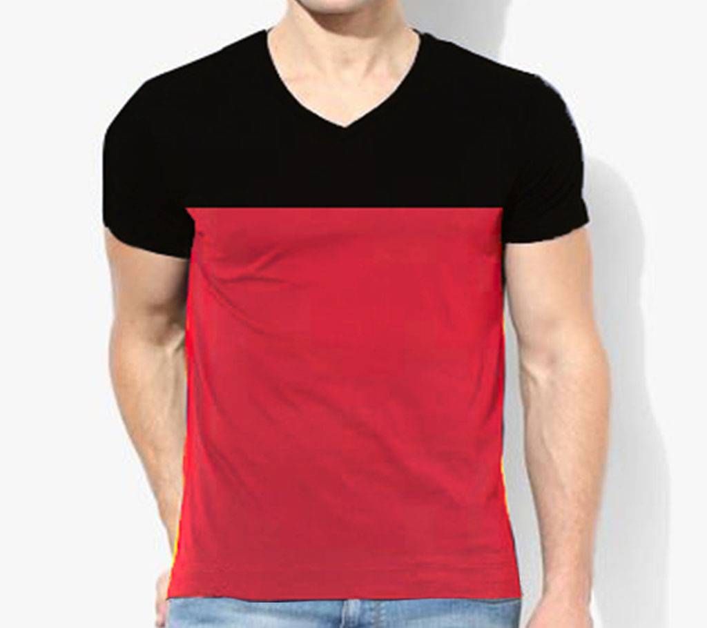 V Neck Design T Shirt