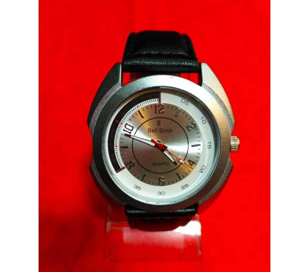 Gents analogue display causal wrist watch 