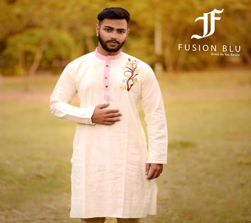 Handloom Cotton Panjabi