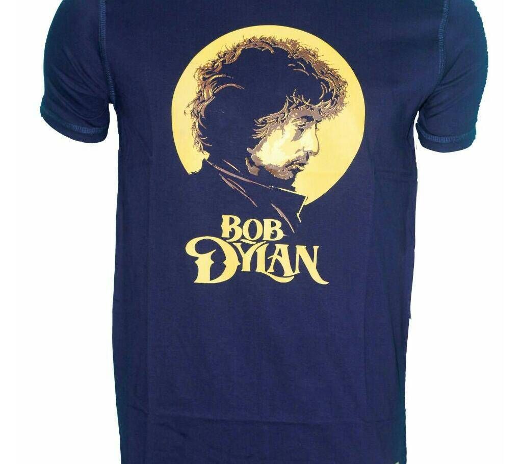 BOB Dylan Half Sleeve Cotton T-Shirt Men