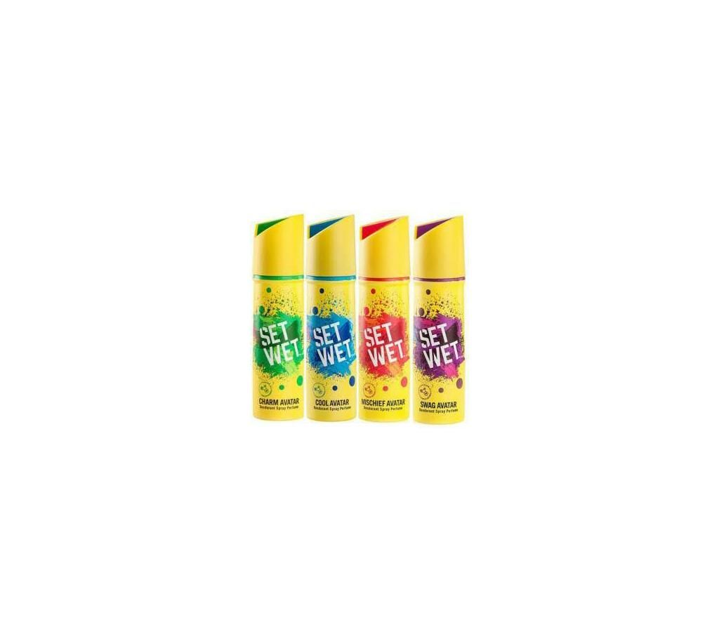 Set Wet Body Spray For Man India 1 pc 