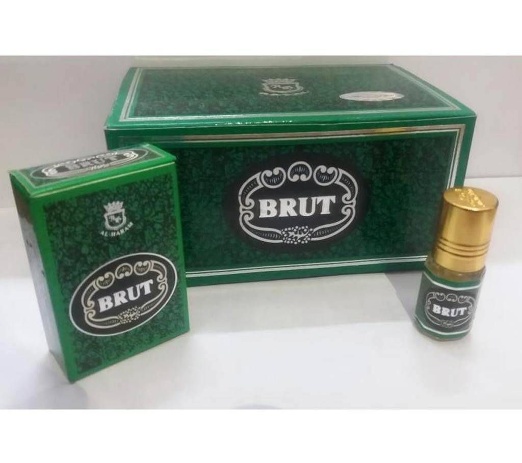 Brut Concentrated Perfume (Attor)(3ml) - 12 pcs Combo 