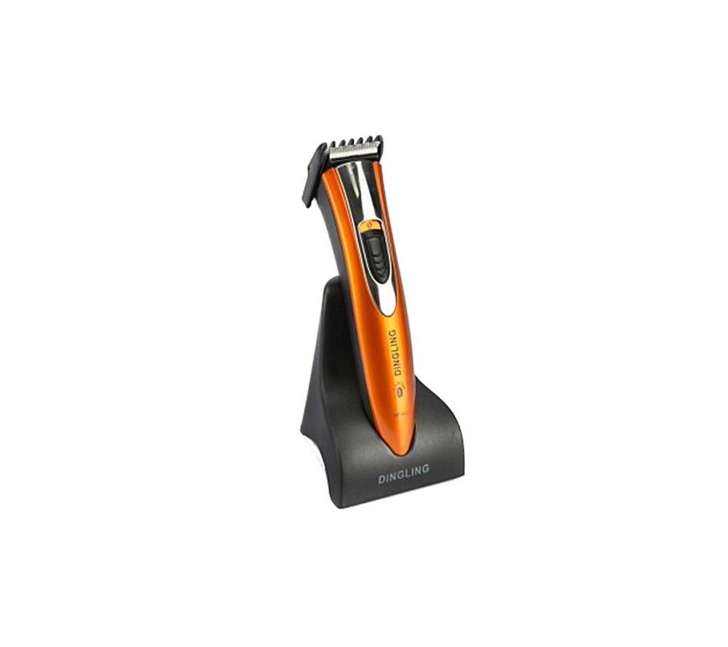 Dingling RF-602 Professional Cordless Hair Clipper - Orange