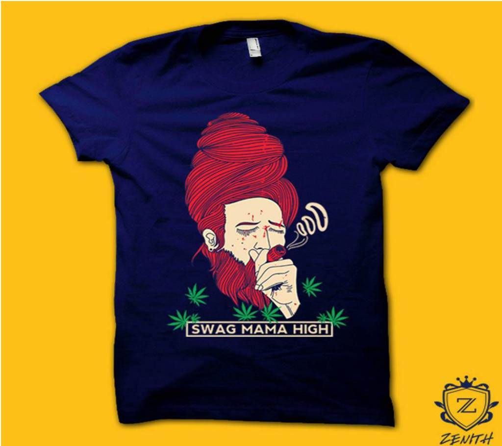 Swag Mama High Gents Half Sleeve T-shirt