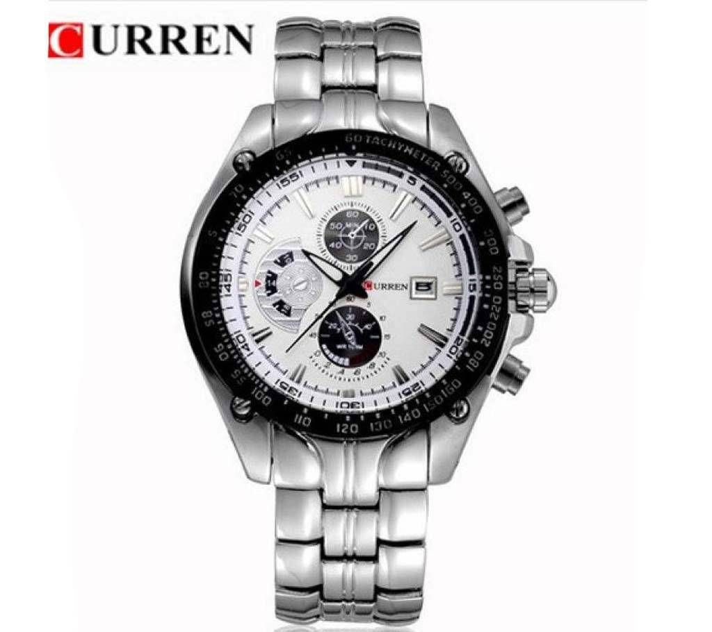 CURREN 8083 STAINLESS STEEL WRIST WATCH FOR MEN
