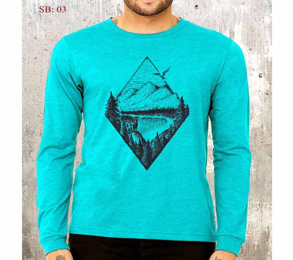 Rivers Mountain Forest Full-sleeve T-shirt