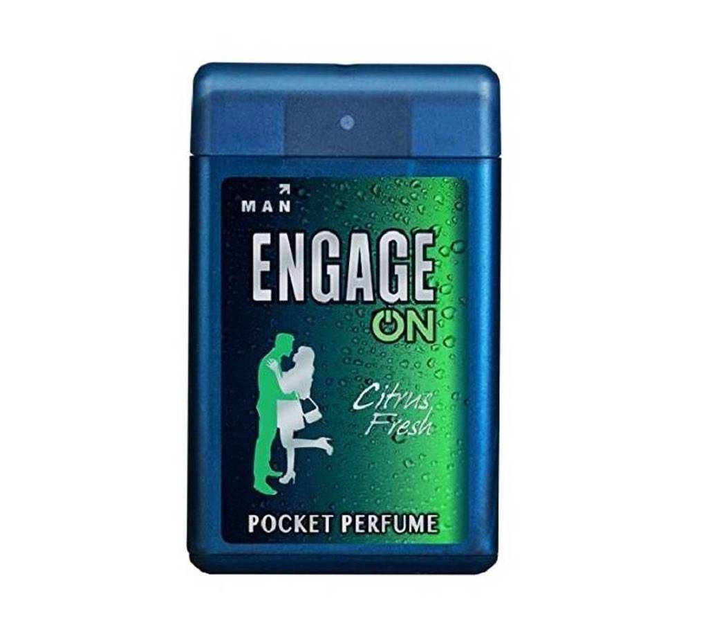 Engage Citrus Fresh Pocket Perfumes - 18ml
