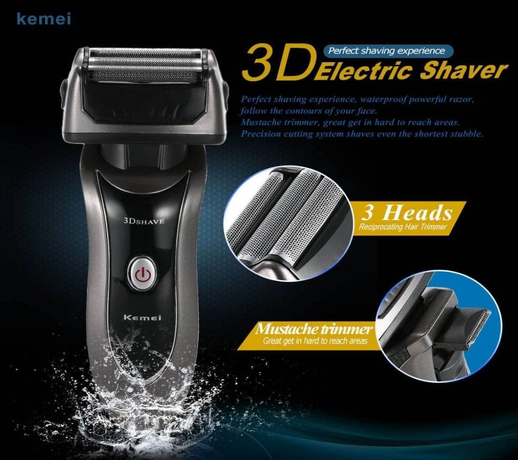 Kemei KM-9001 Rechargable HIFI Shaver