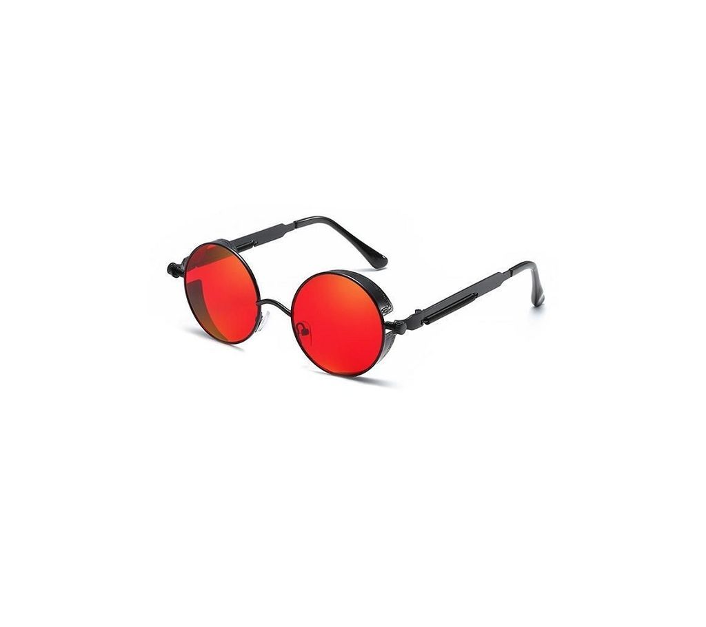 Gothic Steampunk Round Metal Circle Sunglass  SKA