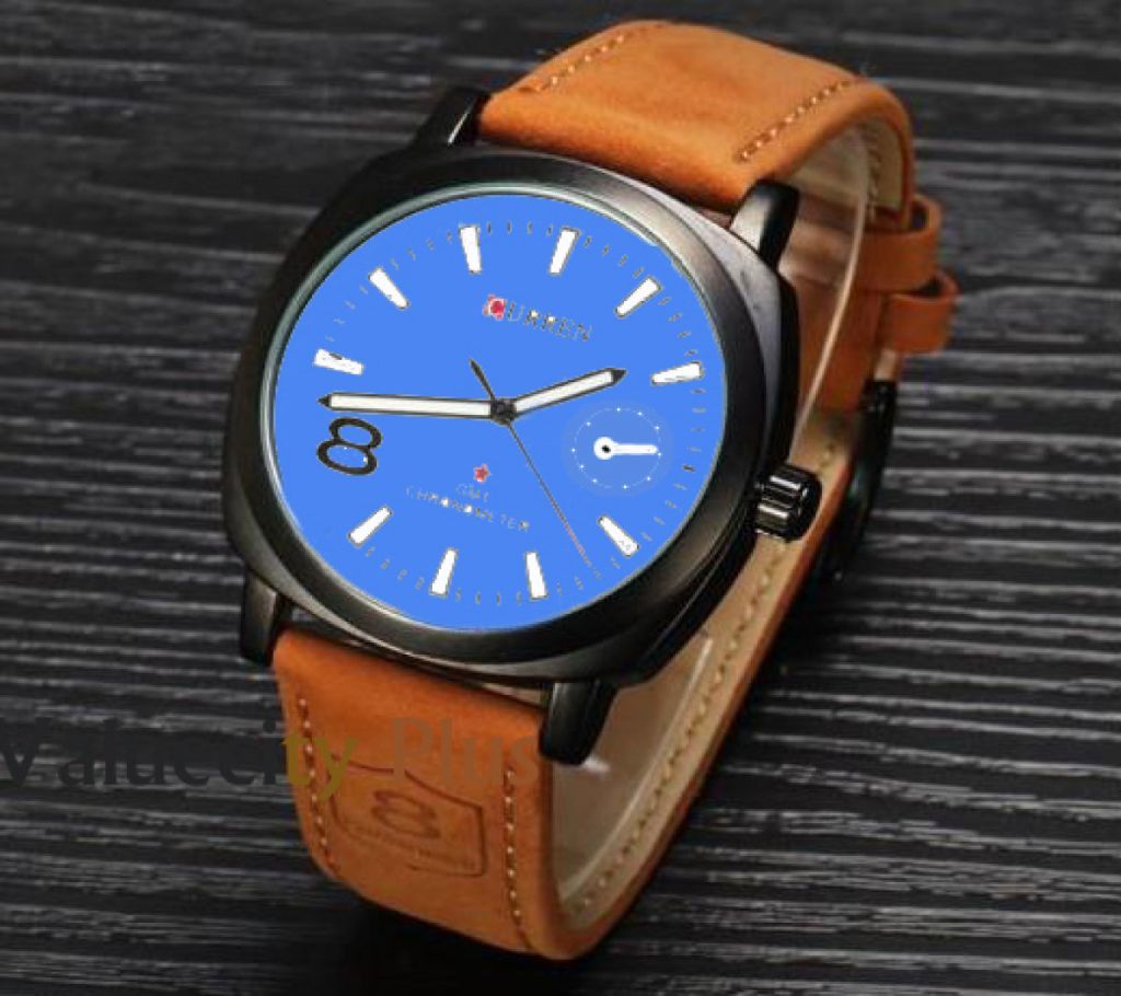 Curren Gents Watch- Brown & Blue (Copy)
