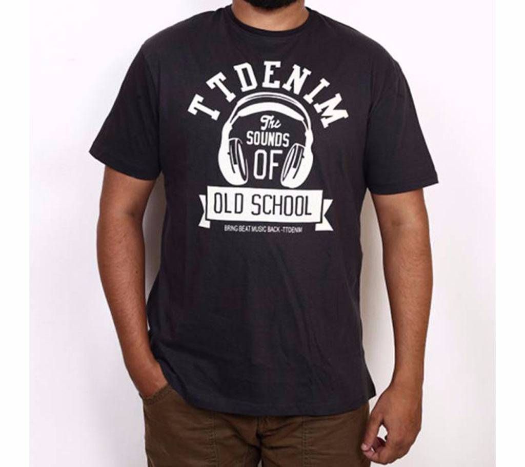TTDenim Men's Half Sleeve T-shirt