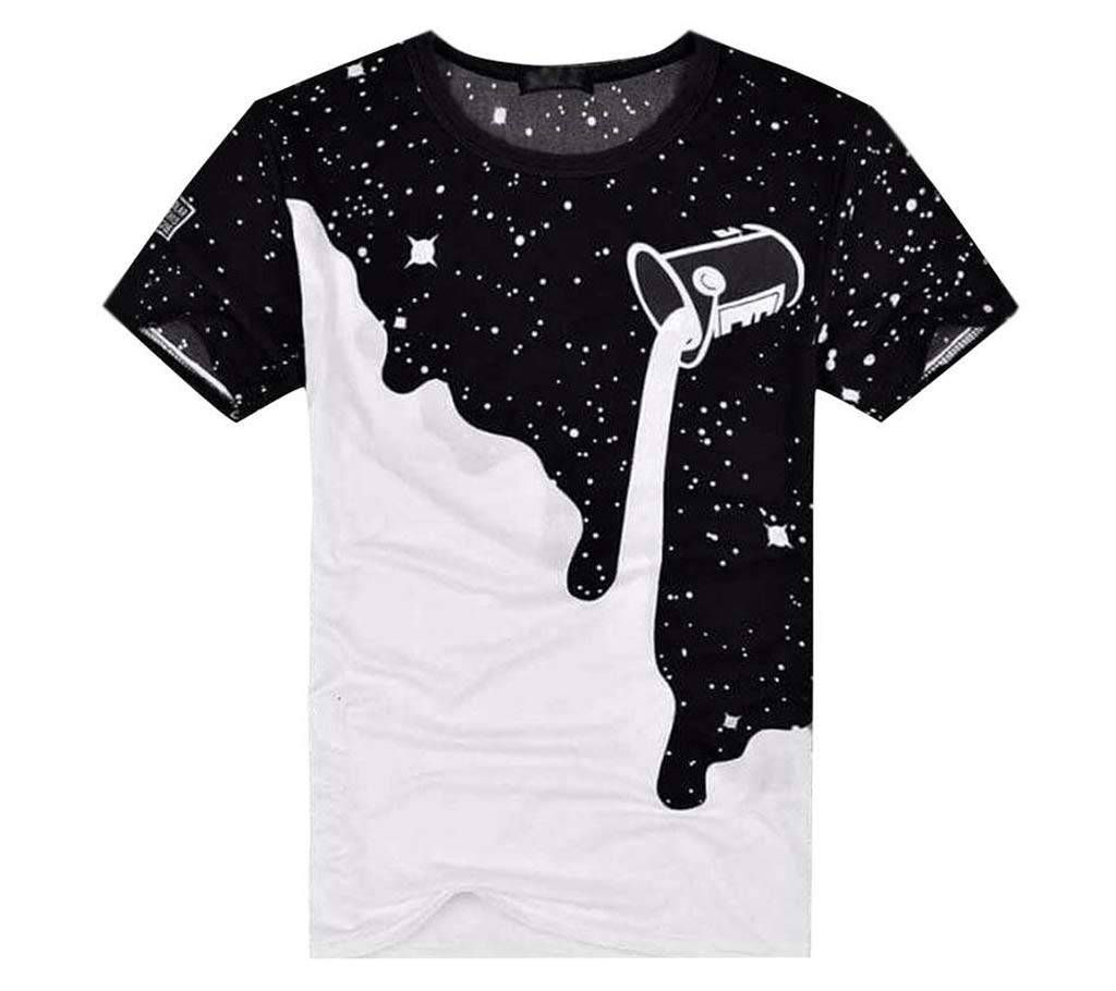 Milkiway Half Sleeve Cotton T-Shirt for Men