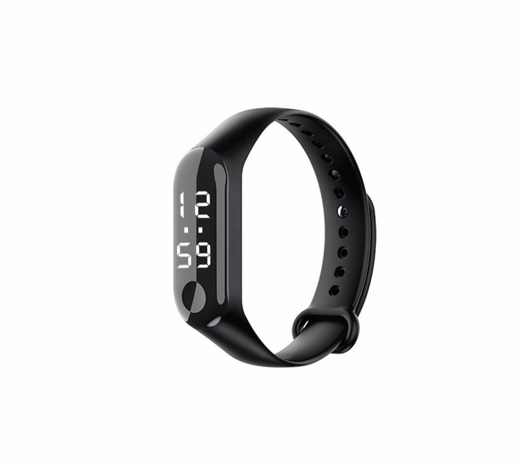 New Led Casual Touch Electronic Mesh Belt Watch