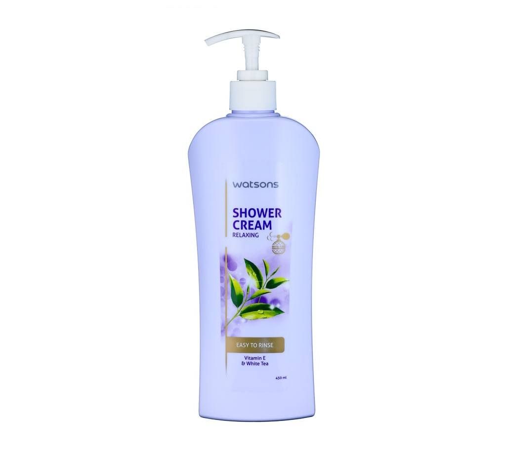 Watsons Relaxing Shower Cream 450ml-Thailand