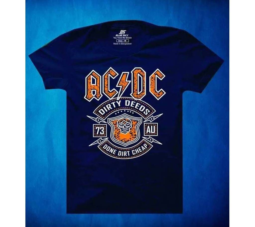 Mens Half Sleeve Cotton T-shirt 0020