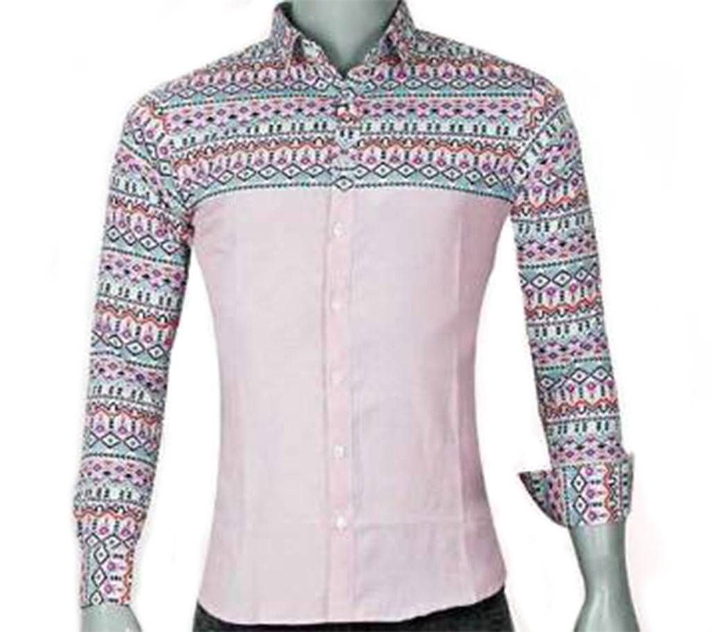 Full sleeve cotton casual shirt for men 