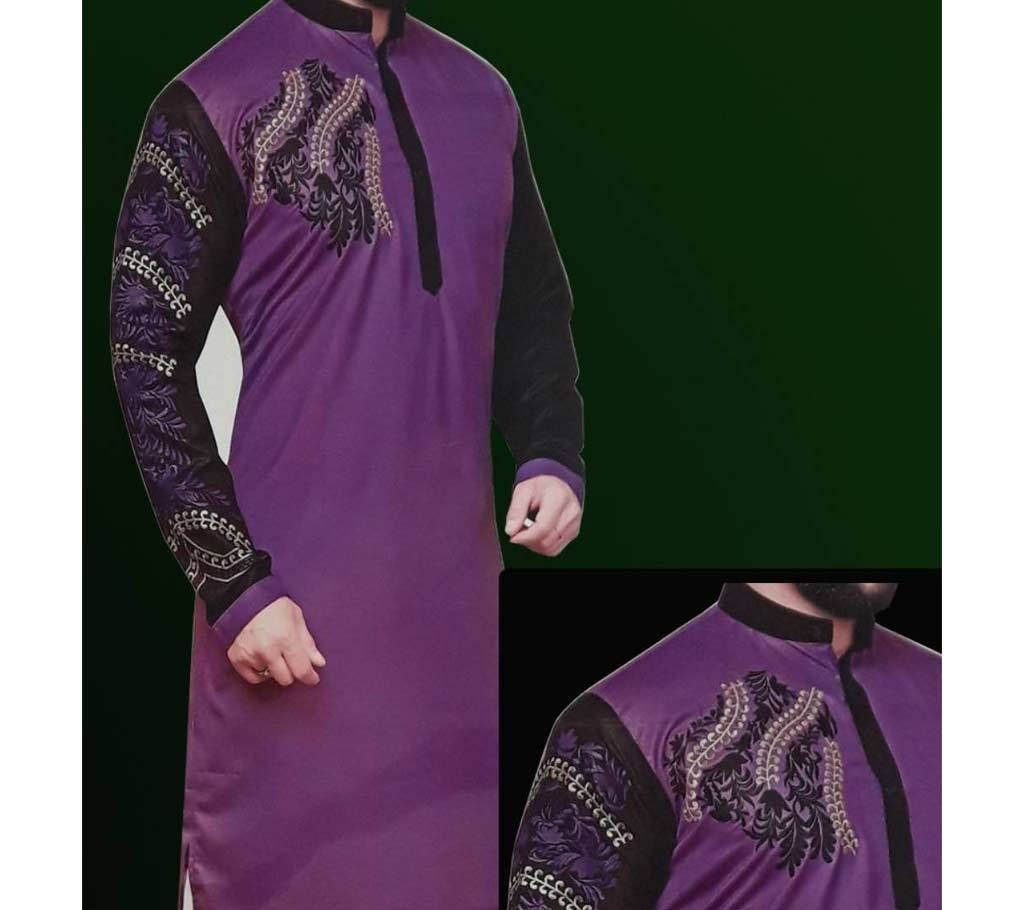 Eid Collection - Menz Slim Fit Semi Long Punjabi 100208