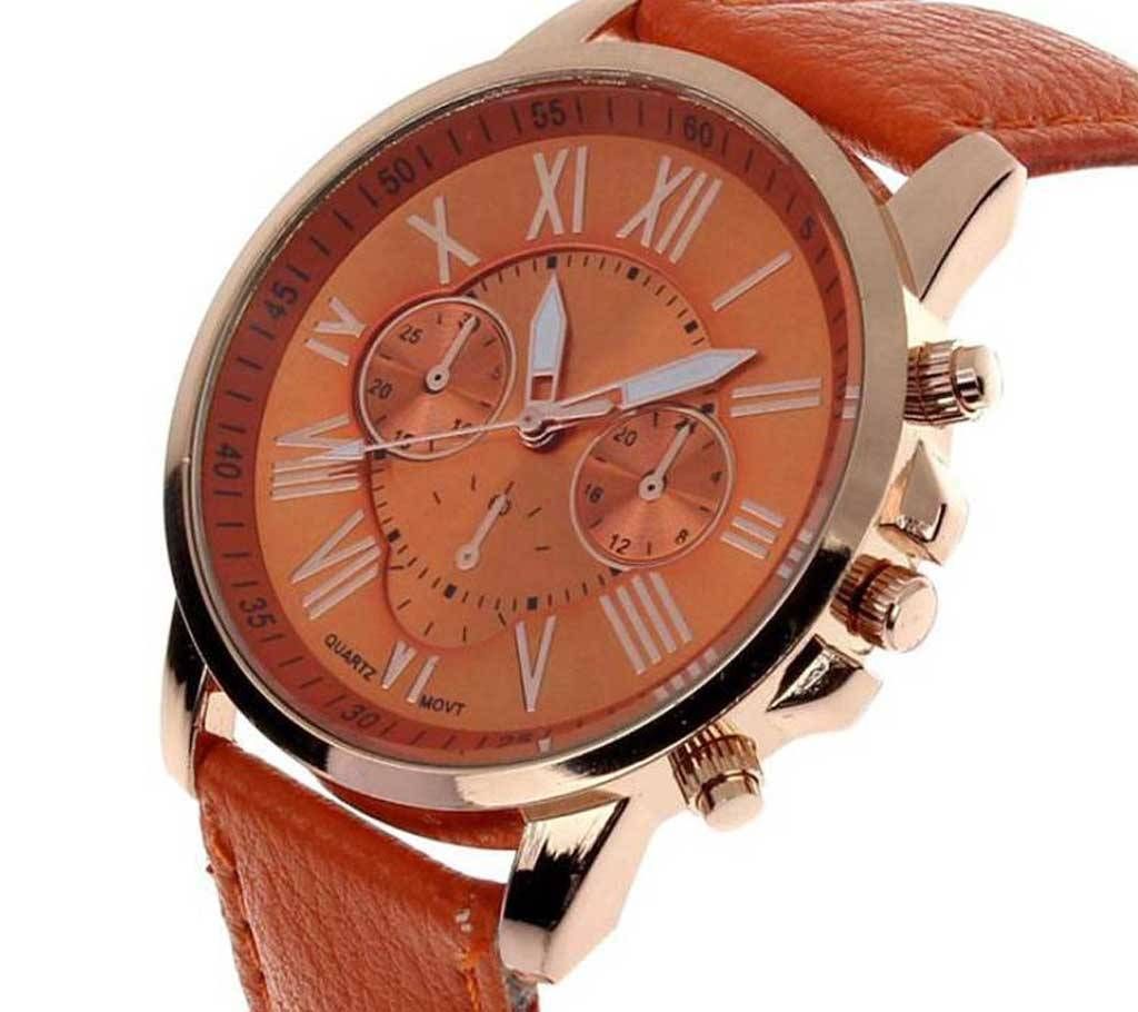 Geneva Orange Watch