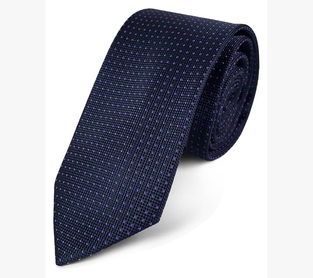 Stylish Blue Silk Tie - 0252TIE