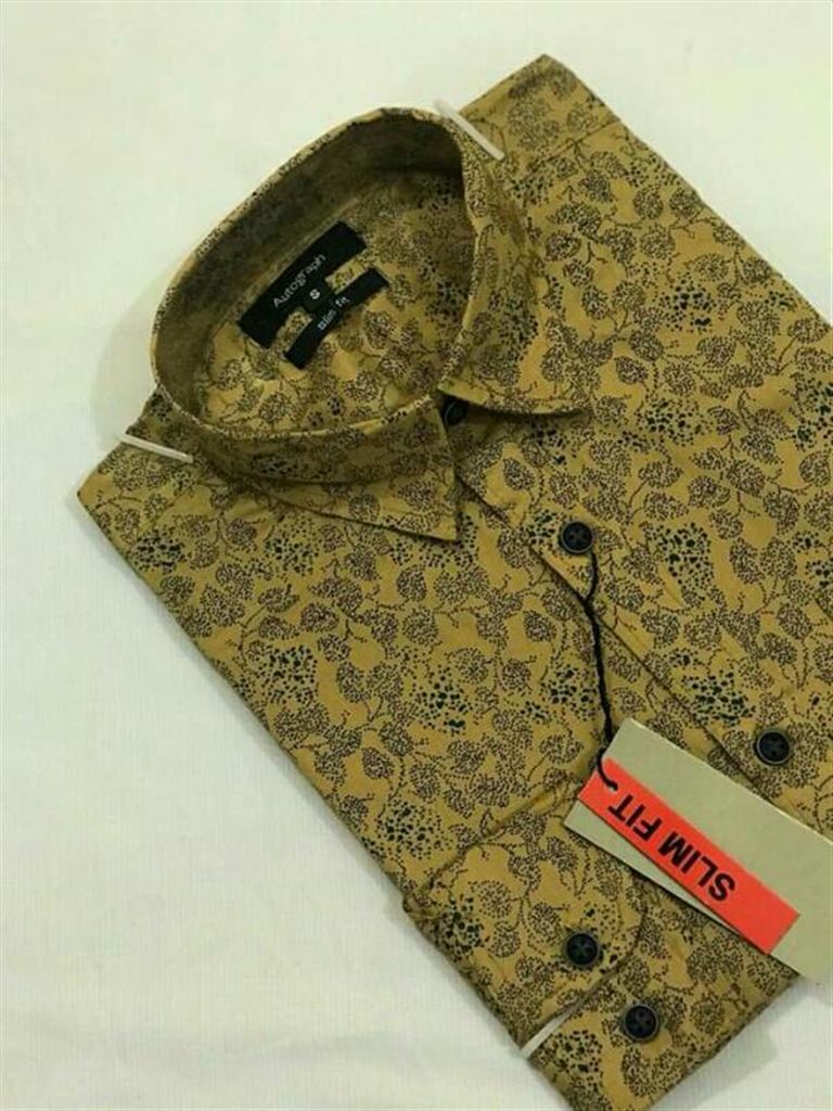 Pure Cotton Full-sleeve Formal Shirt
