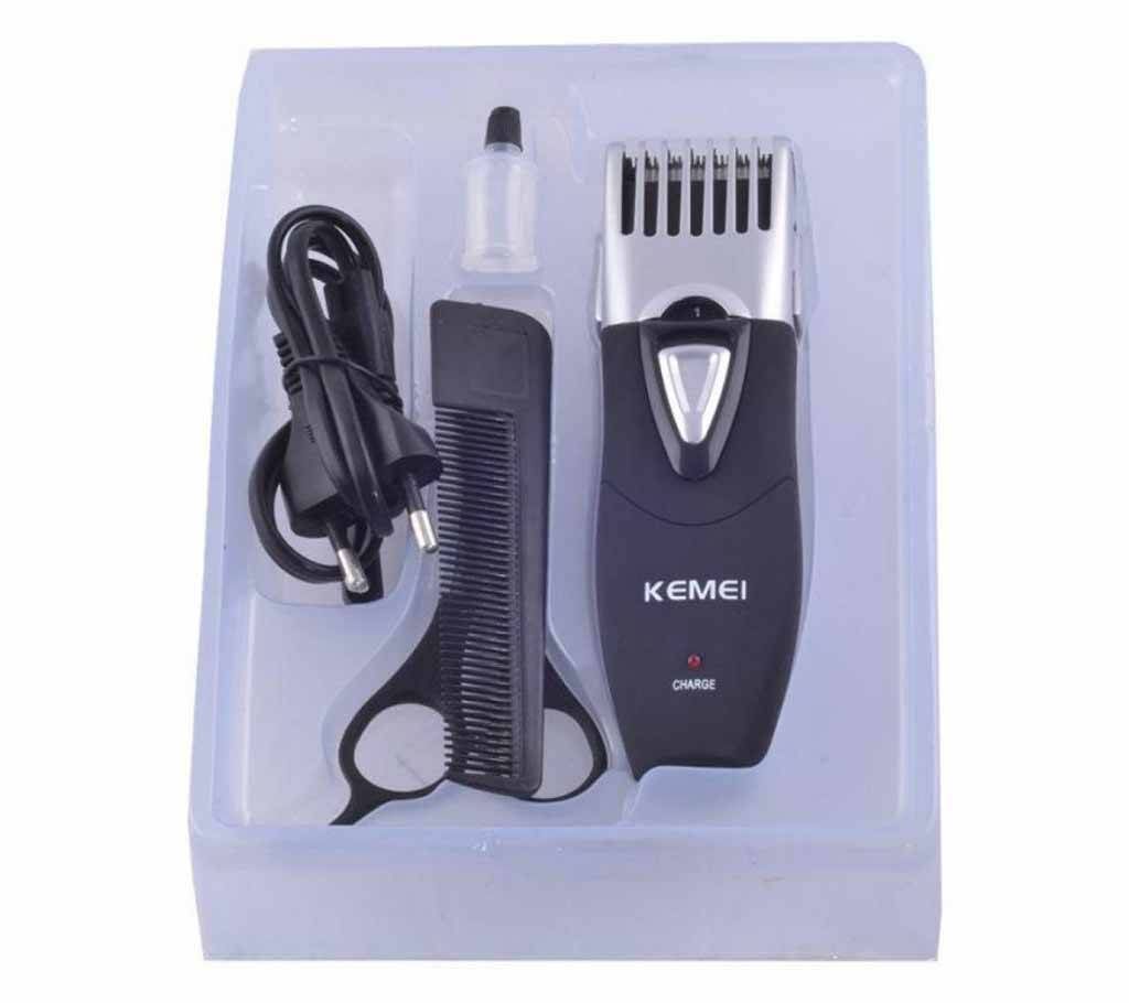 KM 3060 Rechargeable Trimmer For Men - Black