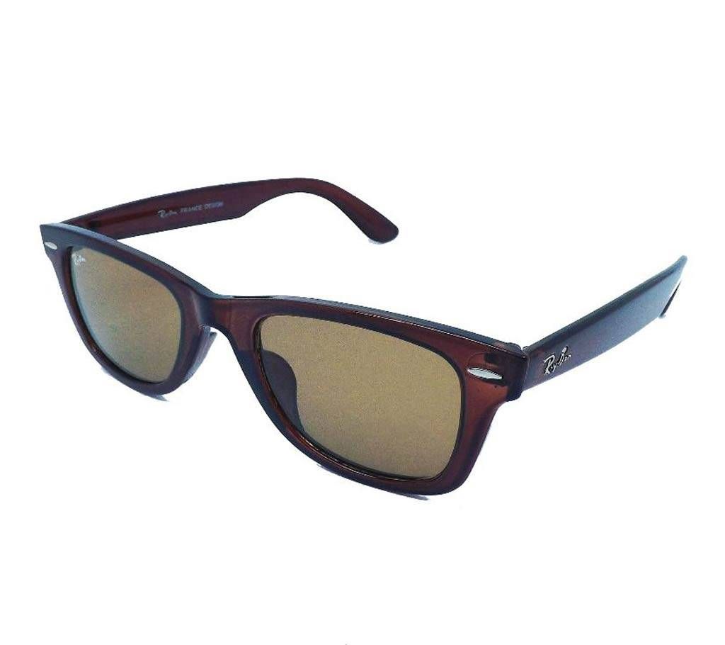 Brown Lens Brown Frame Butterfly Shaped RB Sunglass for Men