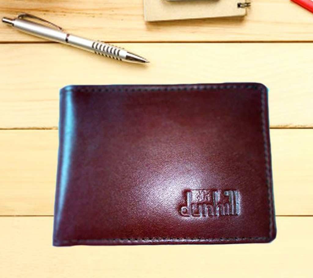 Dunhill money bag chocolate color for men