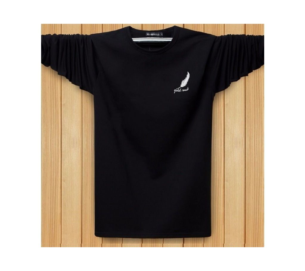 Black acrylic full sleeve Shirt 