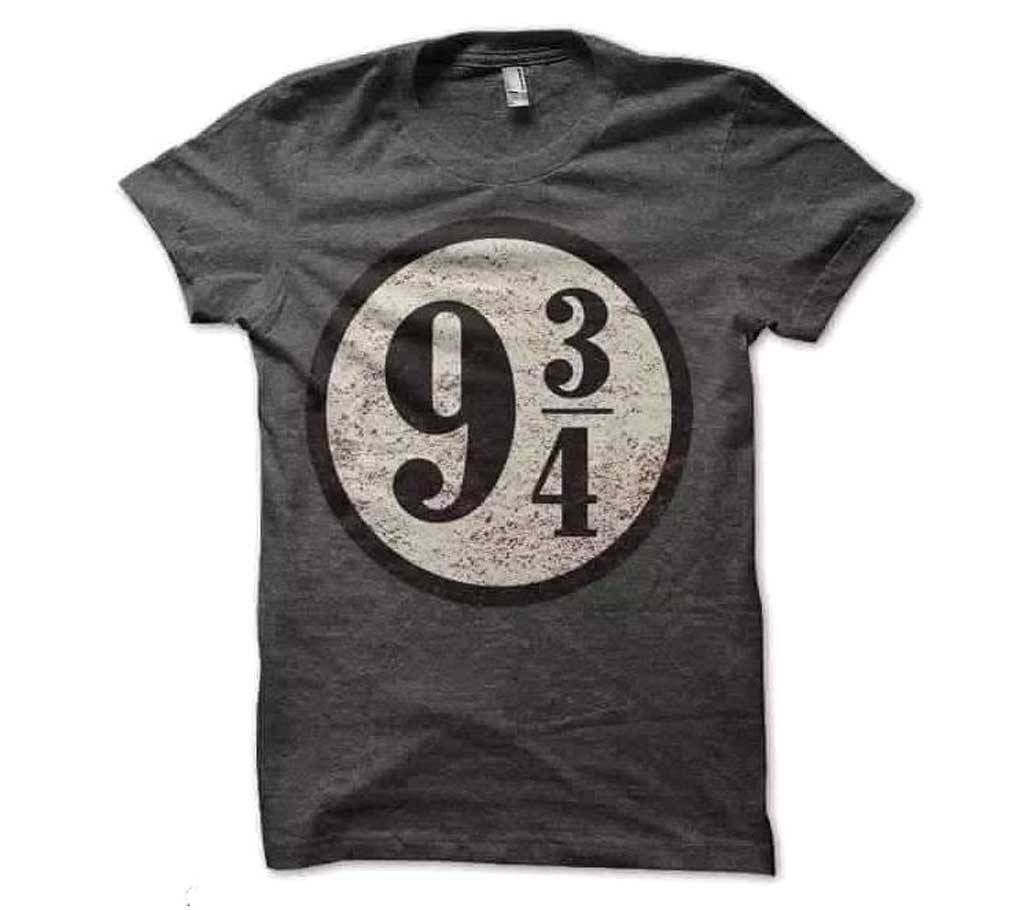 Rubber Print Cotton T-Shirt- 9 3/4- DID