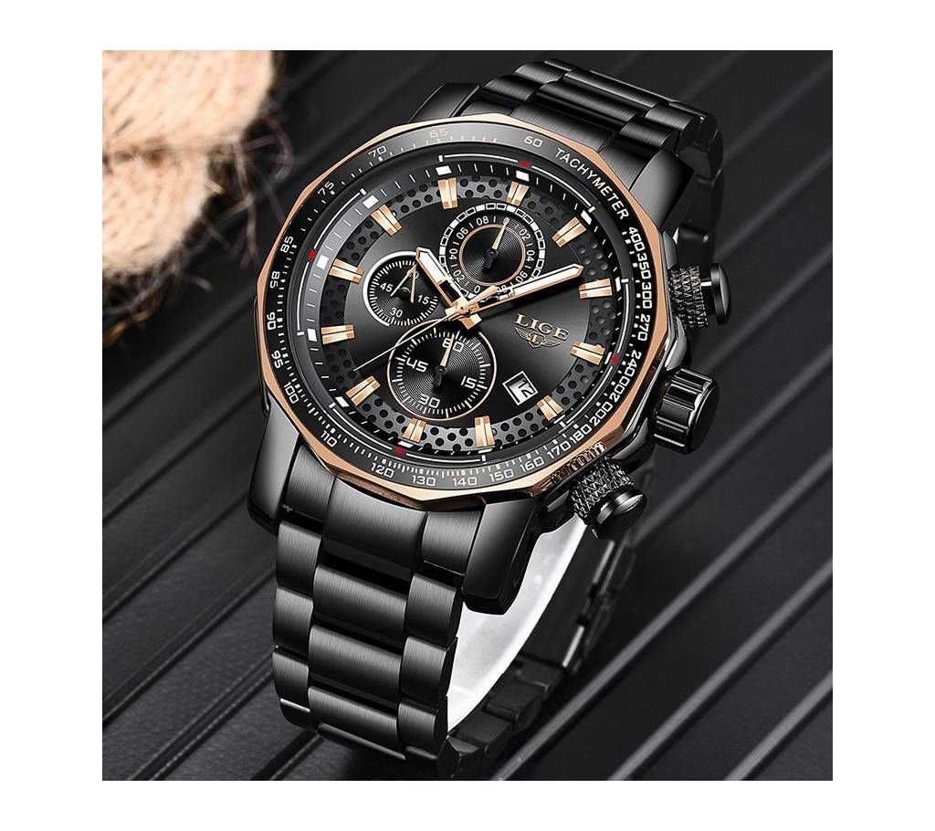 LIGE Chronograph  Manz Watch