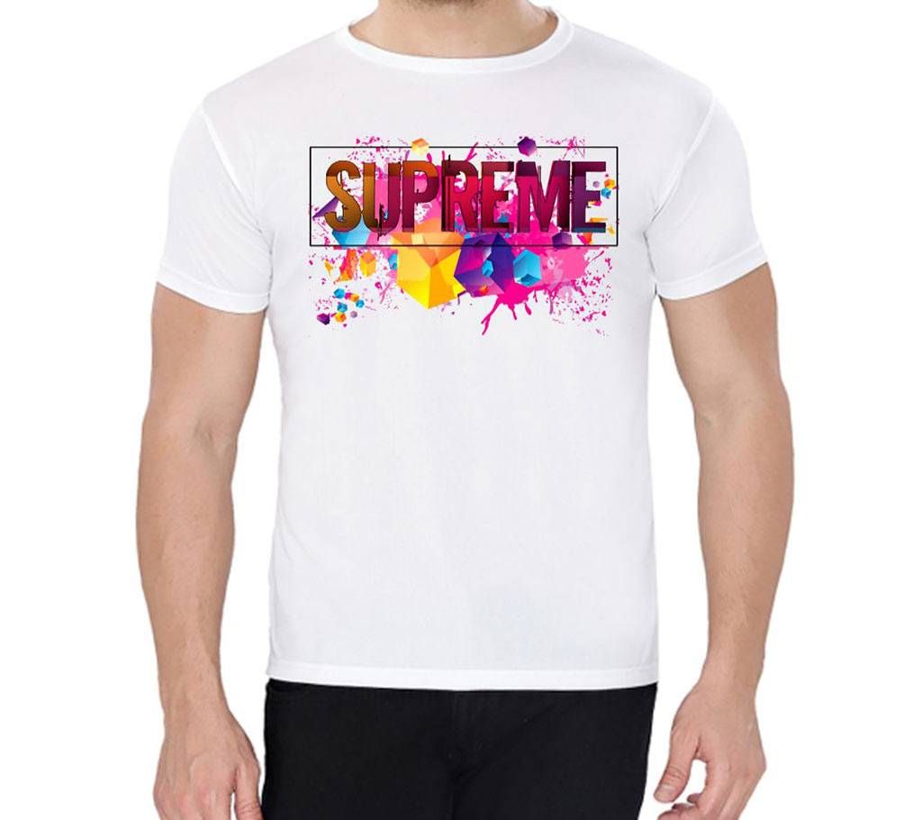 Supreme - Half Sleeve T-shirt For Men