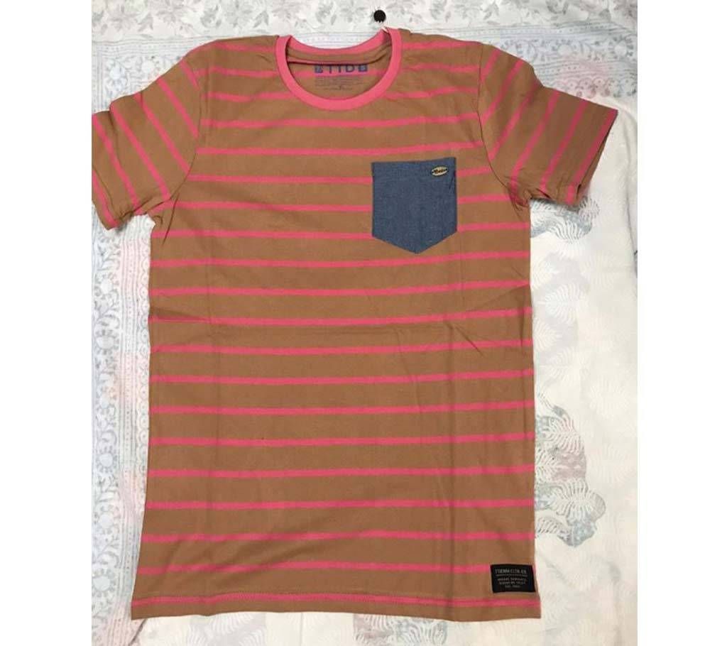 Half Sleeve T Shirt For Men - Round Nack 