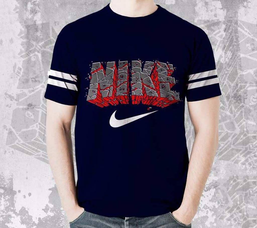 NIKE Gents Half Sleeve Cotton T-shirt 