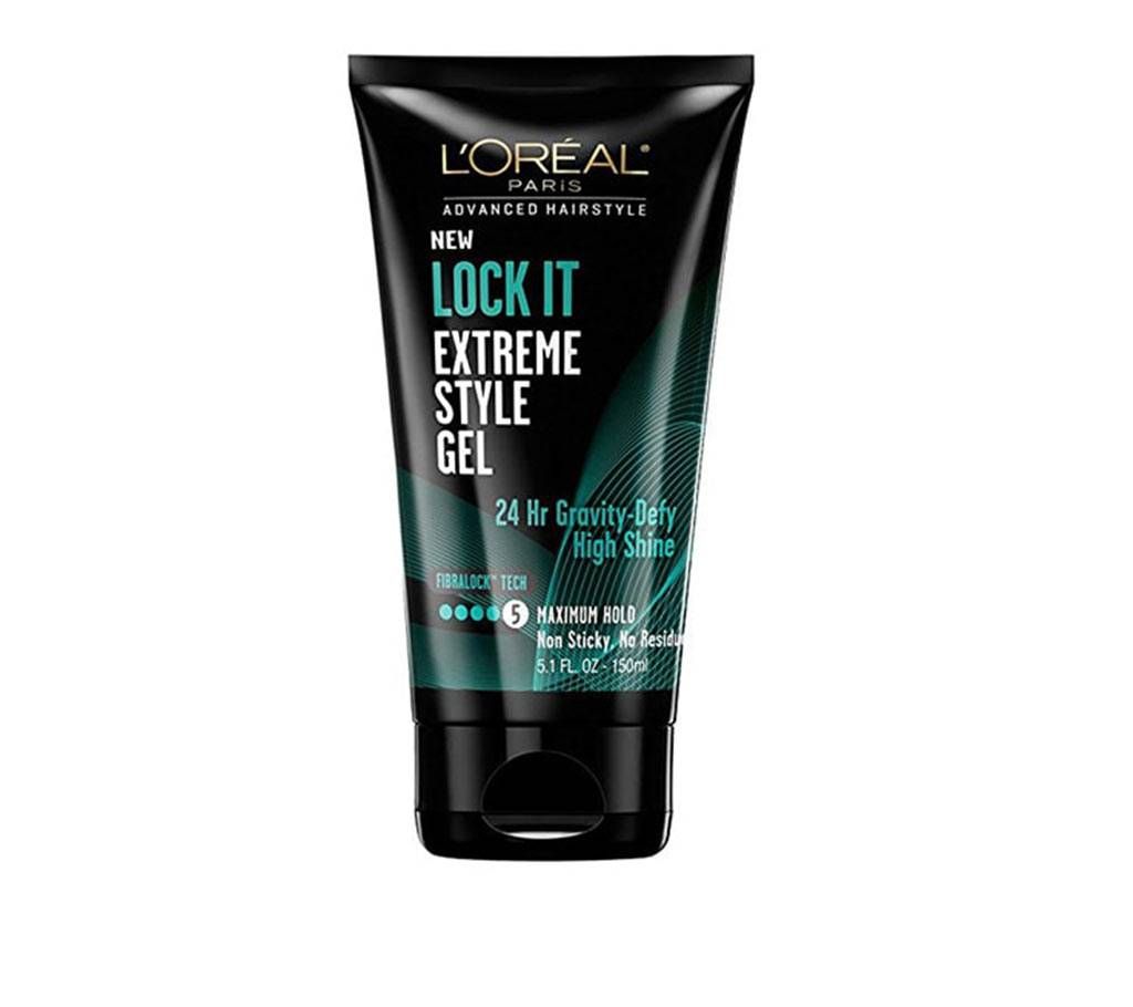 LOreal Paris Hair Lock It Extreme Style Gel USA