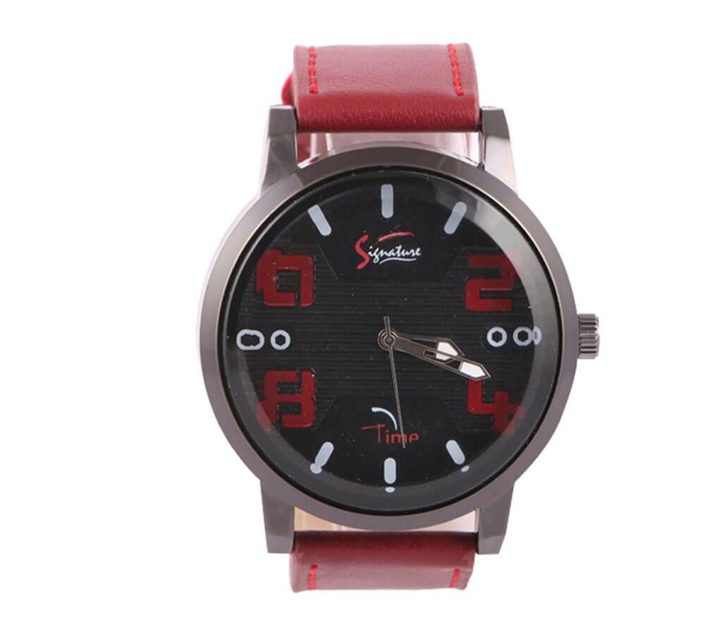 Black Dial Gents Watch