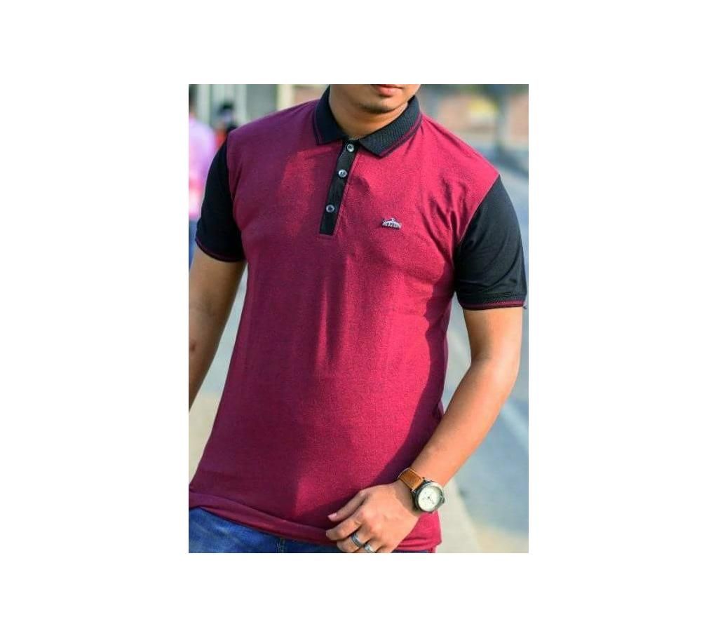 Multi color polo shirt