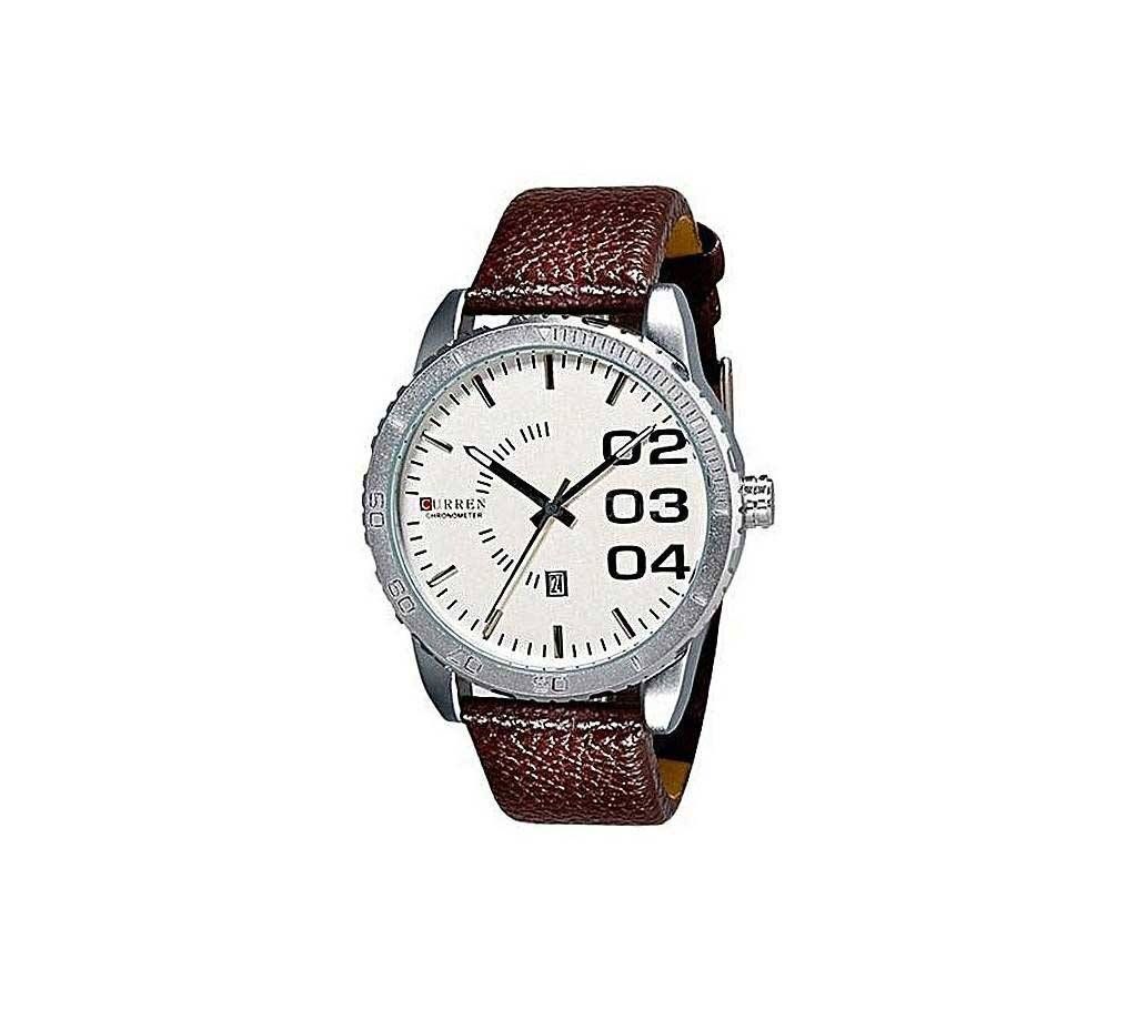 Curren Chocolate Analog Watch