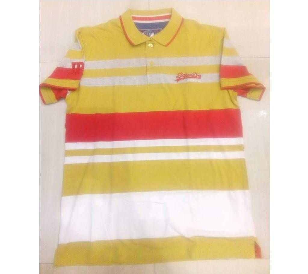 Multicolored Menz Polo Shirt