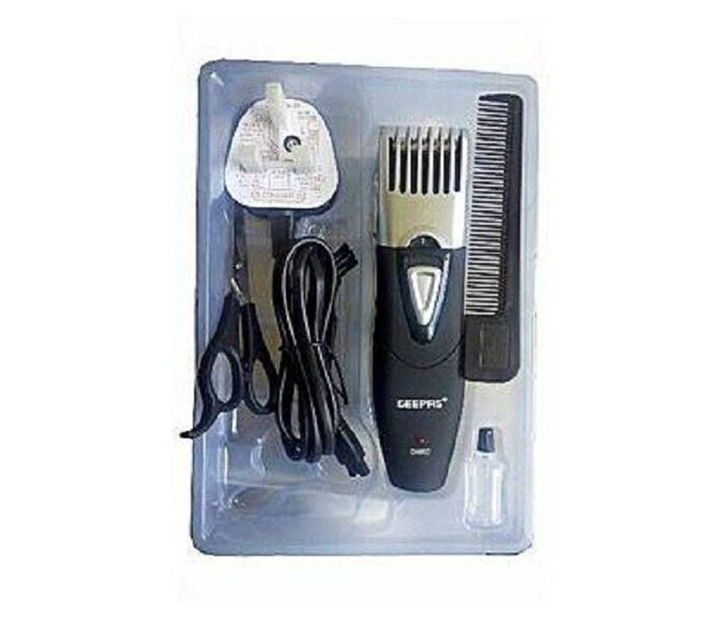 GTR 8126 Rechargeable Trimmer For Men - Black