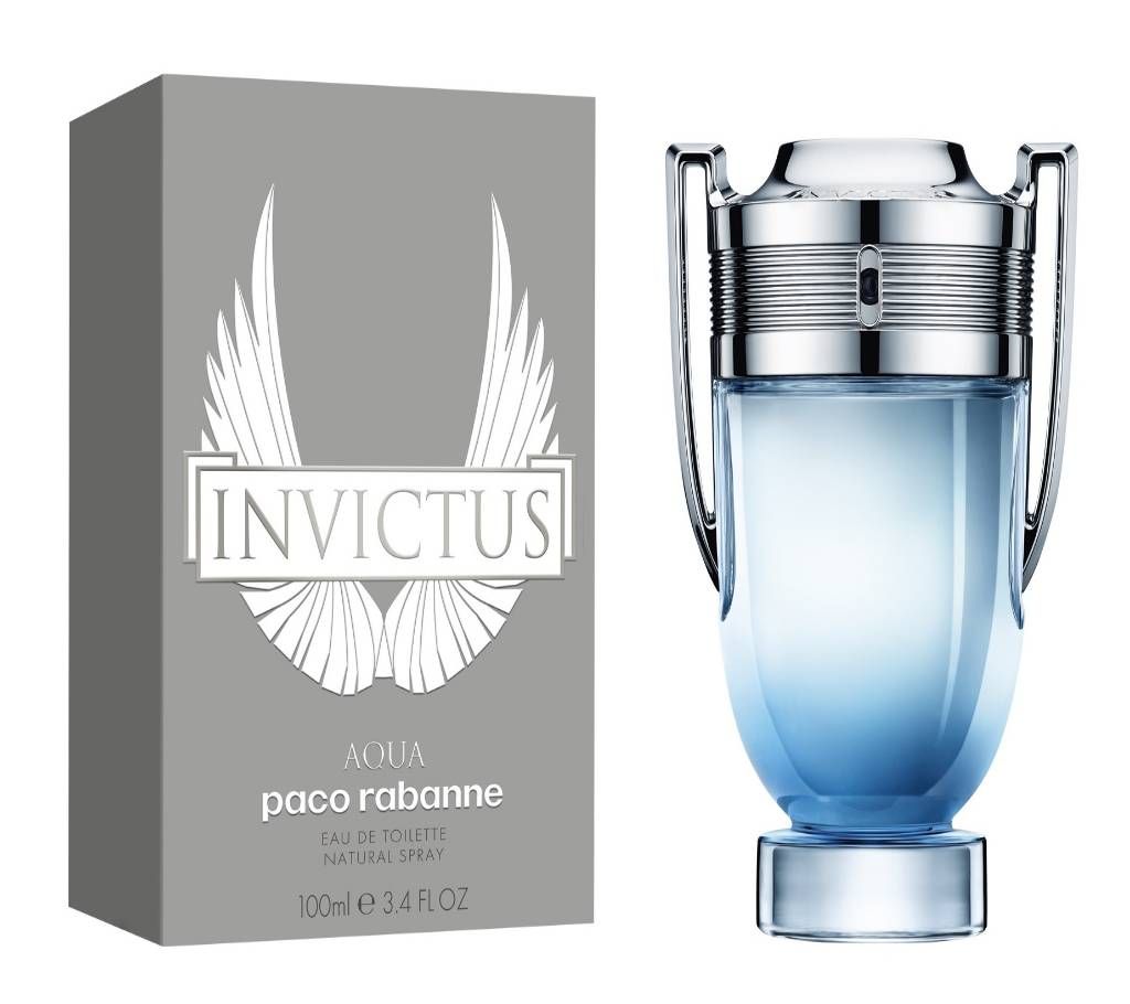 PACO RABANNE INVICTUS AQUA 100ML FOR MEN MADE IN FRANCE