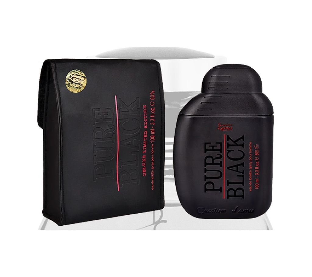 CREATION LAMIS DELUXE LIMITED EDITION PURE BLACK EDT Gents Perfume 100ml UAE