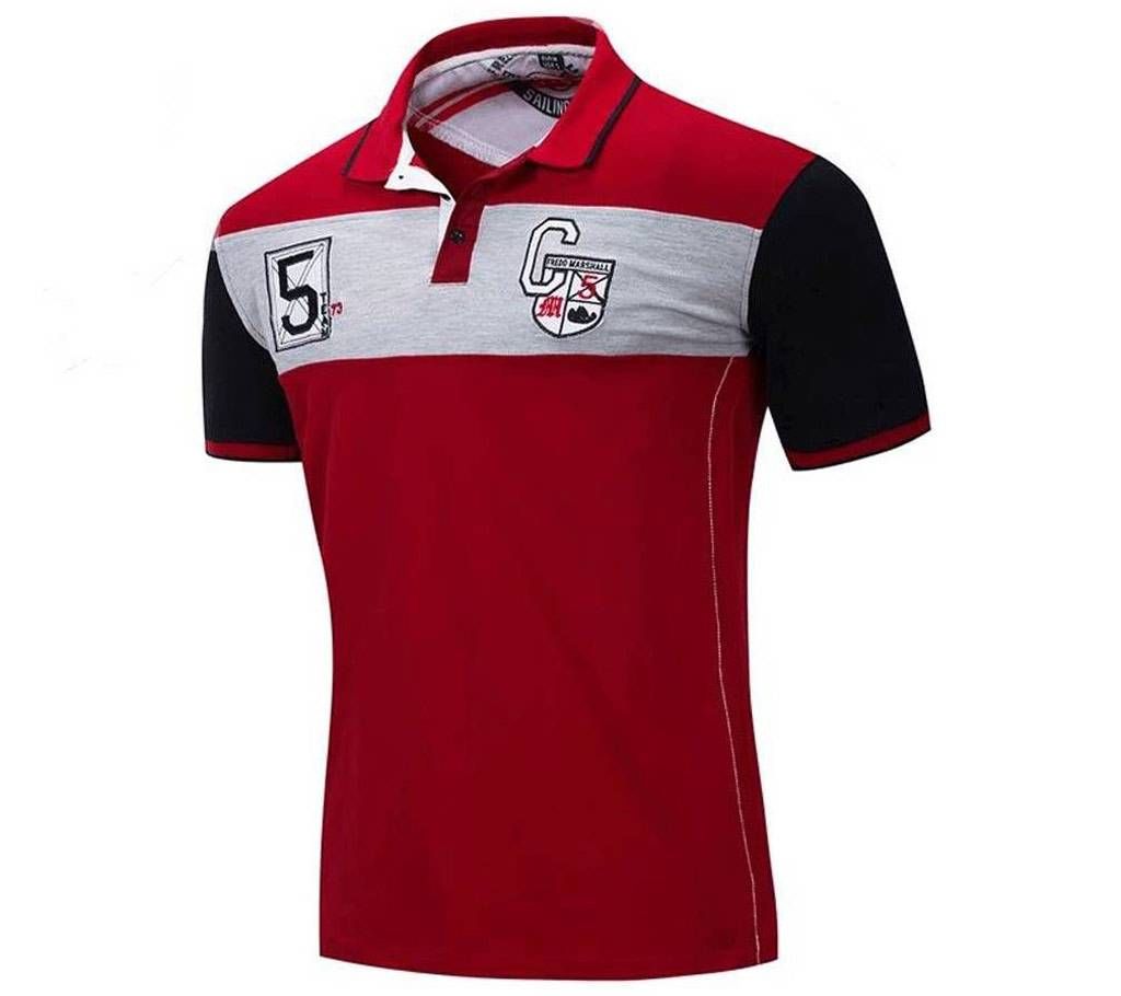 Gents Multi Color Polo Shirt