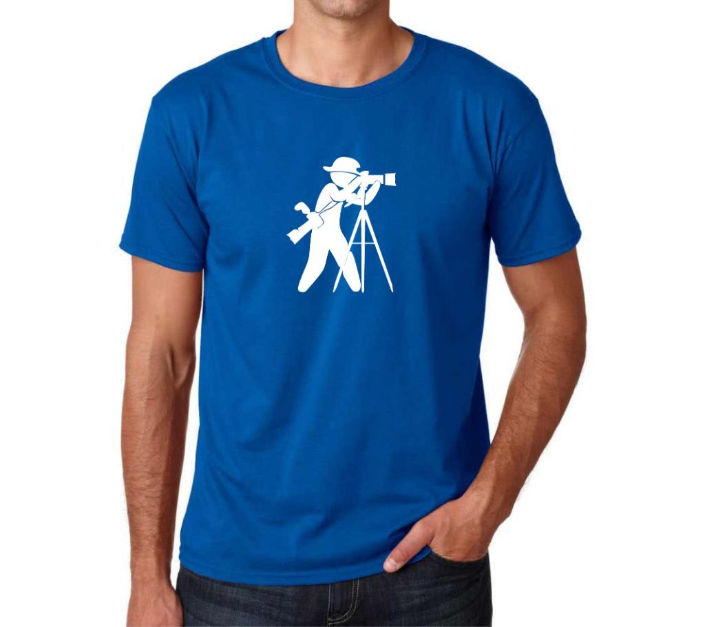 Stylish Mens Half Sleeve Cotton T-Shirt