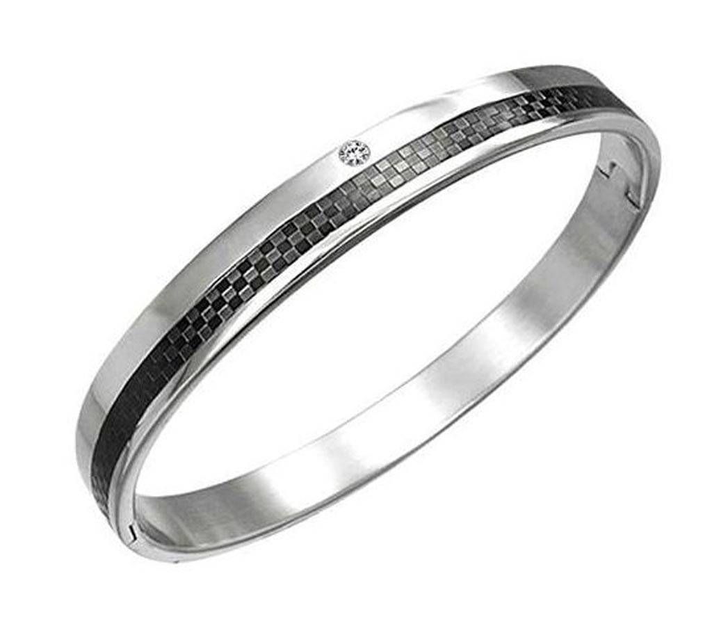 Silver Stainless Steel Bracelet for Men
