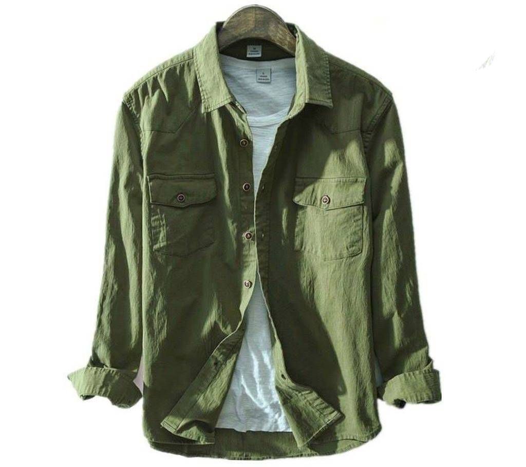 Summer Premium Quality casual 2 Pockets shirt
