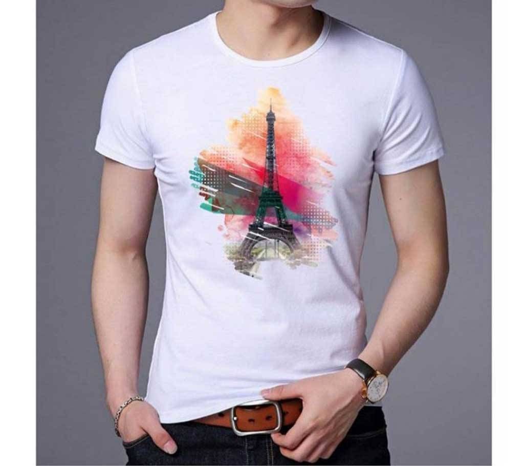 Half Sleeve Cotton Tshirt for Men
