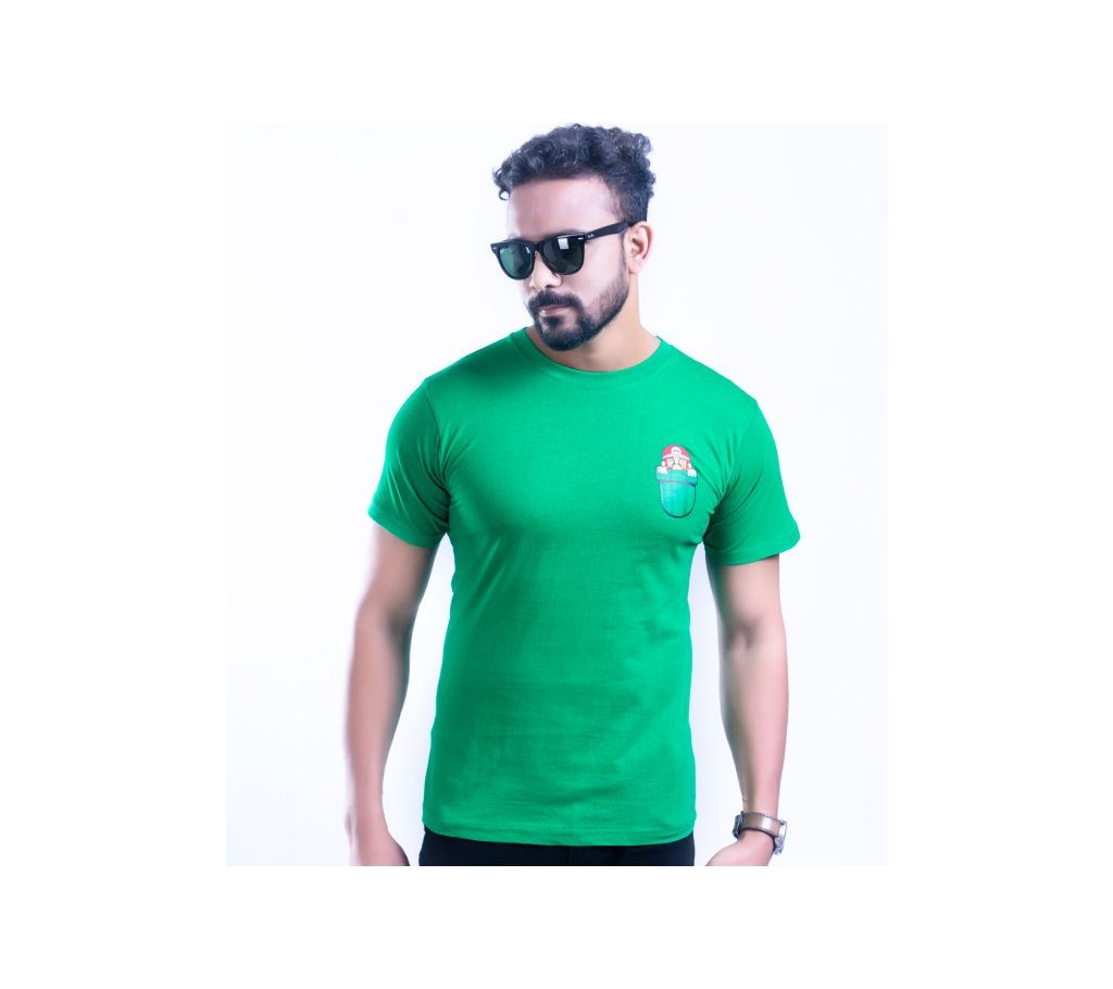 Mens Half Sleeve Cotton T-Shirt T 24