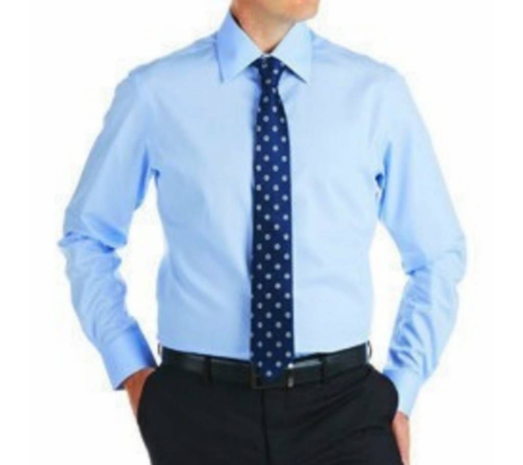 MENS,PURE COTTON LONG-SLEEVE FORMAL SHIRT