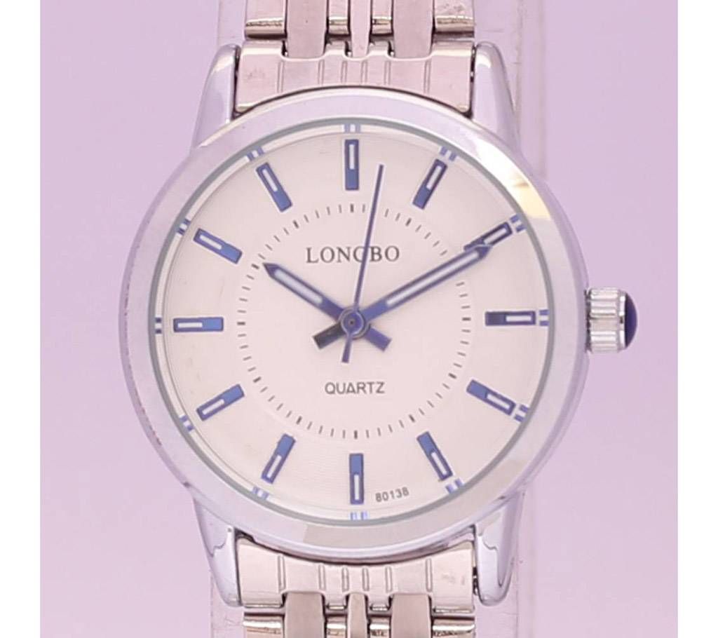 LONGBO Silver Wrist Watch For Women