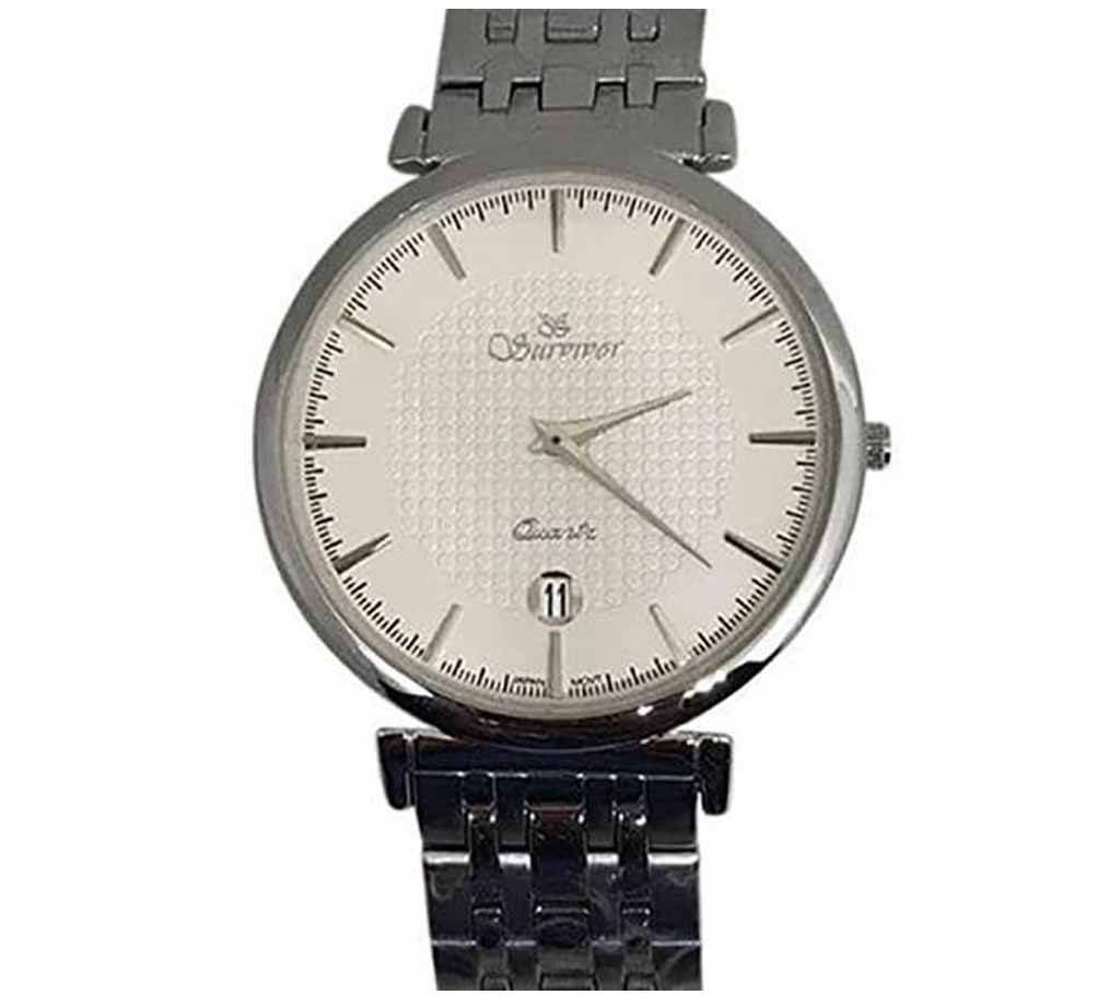Survivor - Stainless Steel Wrist Watch For Men